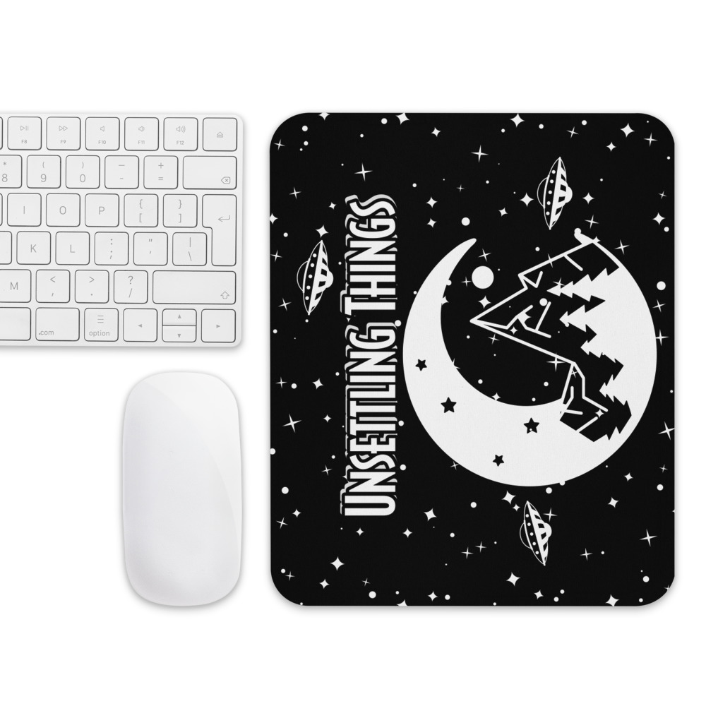 Mouse Pad - Unsettling Night Sky - The Unsettling Shop